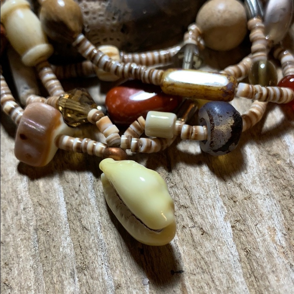 Bohemian Beach Comber’s Handmadeooak Multi Strand… - image 2